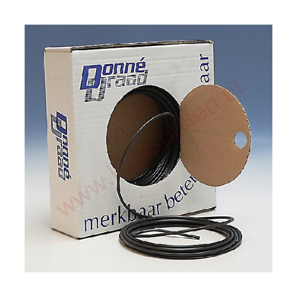 montagesnoer ZWART 1,5 mm¦